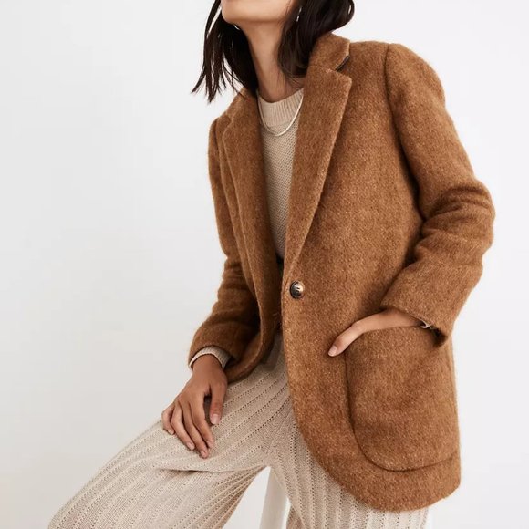 Madewell Jackets & Blazers - Madewell Bouclé Larsen Blazer